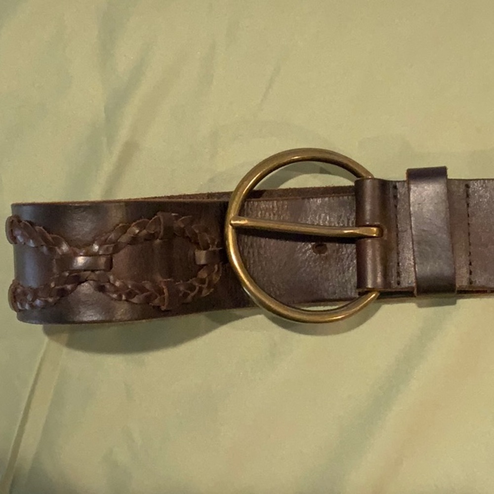 New never used genuine cow leather belt